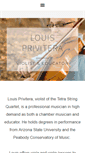 Mobile Screenshot of louisprivitera.com